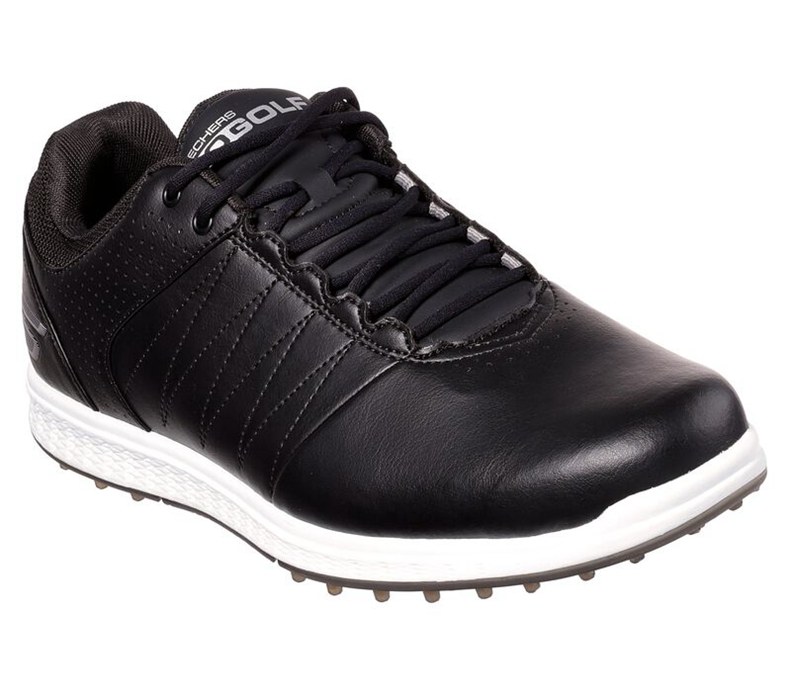 Skechers Herr Svarta/Vita Sneakers - Go Golf Pivot - Sverige (BGOMW-3412)